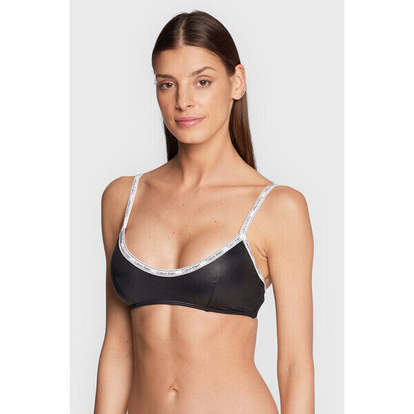 Calvin Klein Swimwear Góra od bikini KW0KW01946 Czarny