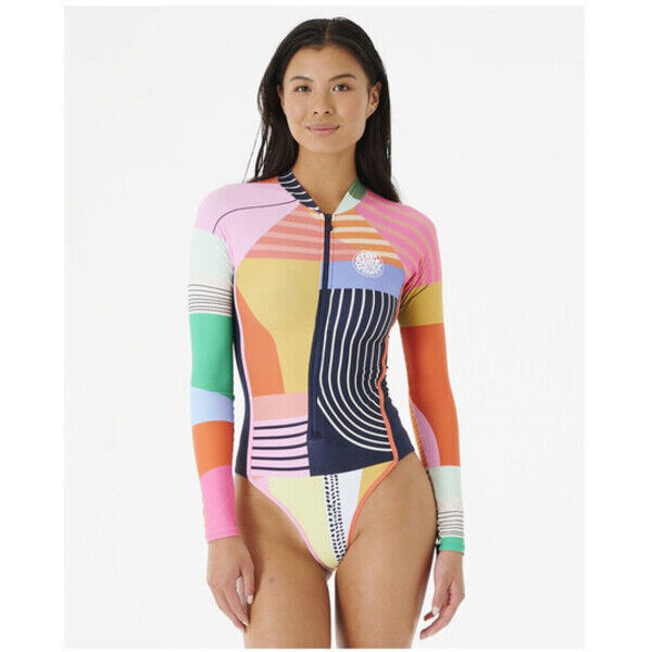 Rip Curl Strój kąpielowy Daybreak Ls Surf Suit Kolorowy
