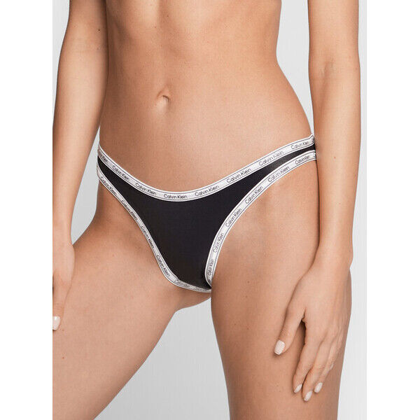 Calvin Klein Swimwear Dół od bikini KW0KW01952 Czarny