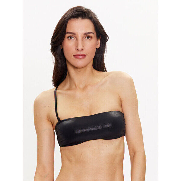 Calvin Klein Swimwear Góra od bikini KW0KW02201 Czarny