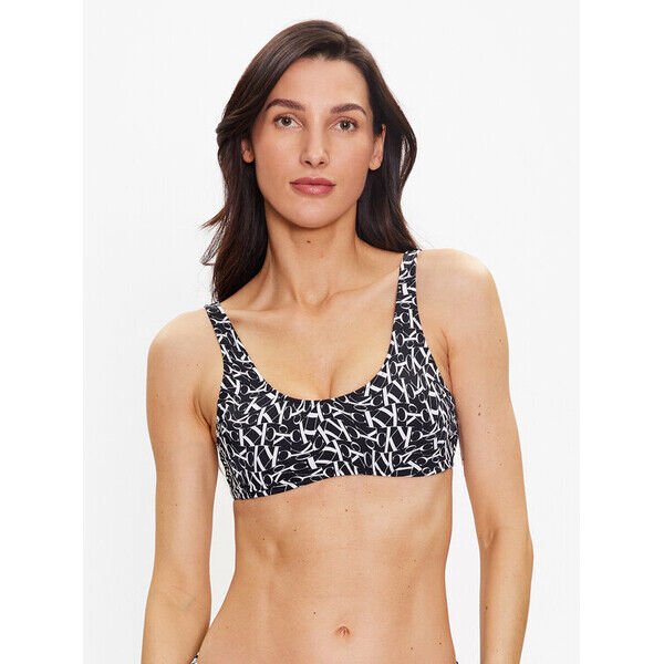 Calvin Klein Swimwear Góra od bikini KW0KW02080 Czarny
