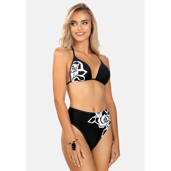 Miss Lou Bikini ML010 Czarny