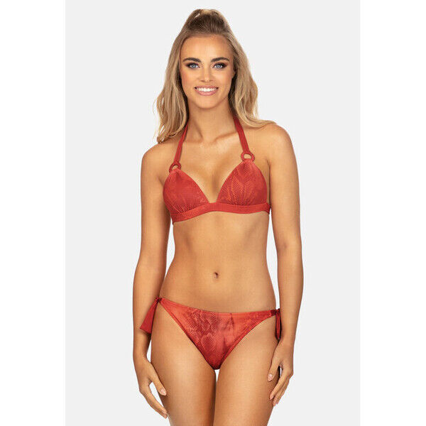 Miss Lou Bikini ML042 Pomarańczowy