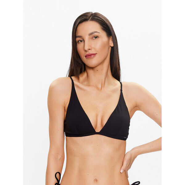 Calvin Klein Swimwear Góra od bikini KW0KW02041 Czarny