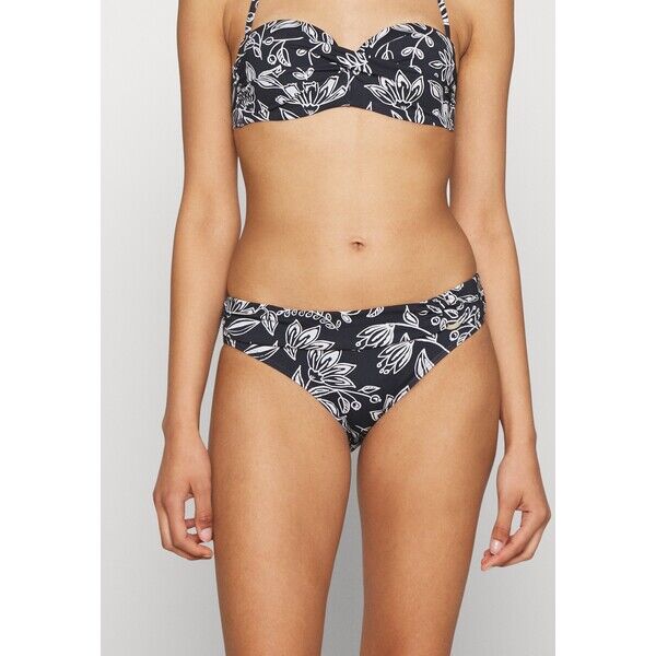 LASCANA PANTS BAND KATTA Dół od bikini black-creme L8381I06C-Q11