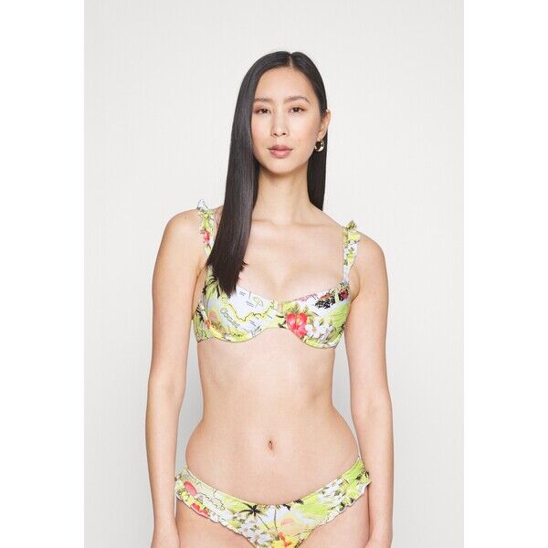 Seafolly COAST TO COAST UNDERWIRE BRA Góra od bikini wild lime S1981J0EA-E11