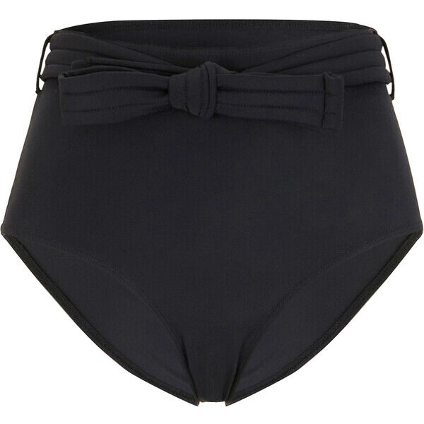 Bonprix Figi bikini z poliamidu z recyklingu czarny