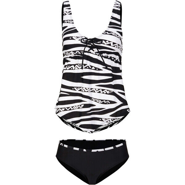 Bonprix Tankini (2 części) czarno-biały