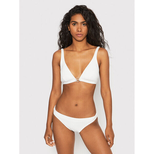 MICHAEL Michael Kors Dół od bikini Solids Classic MM8H142 Biały