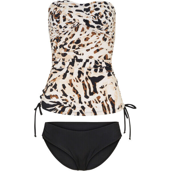 Bonprix Tankini (2 części) czarny - leo
