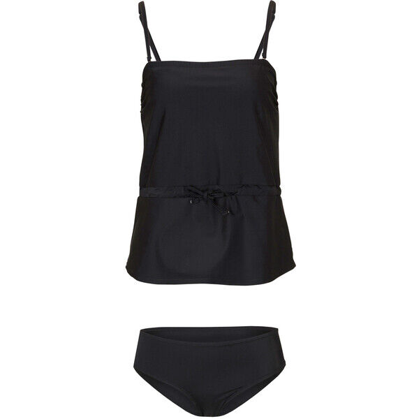 Bonprix Tankini (2 części) z poliamidu z recyklingu czarny