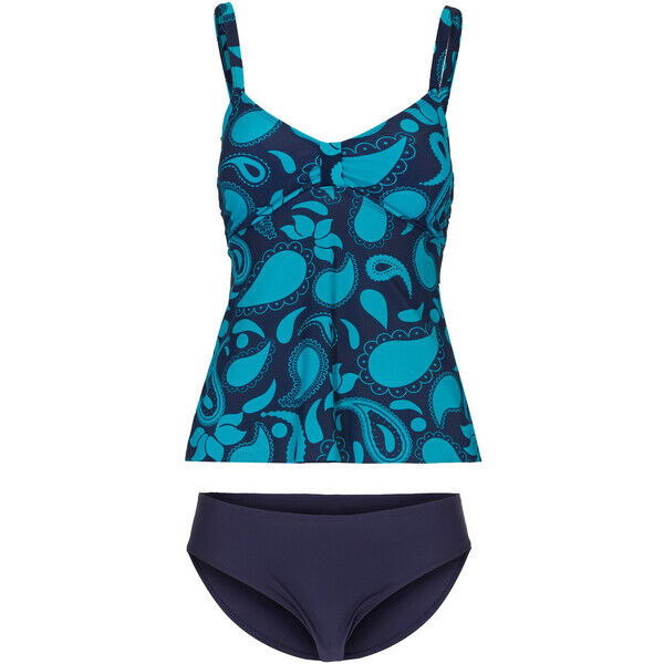 Bonprix Tankini (2 części) niebiesko-turkusowy