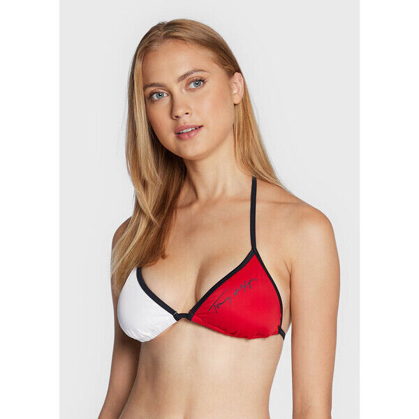 Tommy Hilfiger Góra od bikini Triangle UW0UW03354 Kolorowy