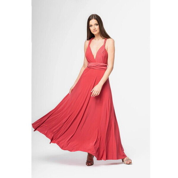 Sukienka Aurora multiway Koralowy Feminine Fit
