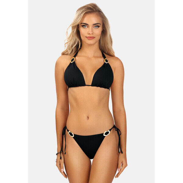 Miss Lou Bikini ML012 Czarny