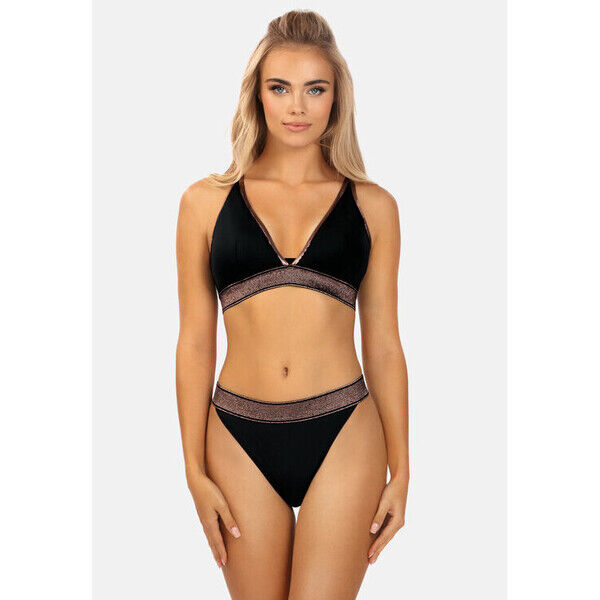 Miss Lou Bikini ML017 Czarny