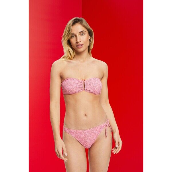Esprit Góra od bikini typu bandeau z nadrukiem 023EF1A313_672