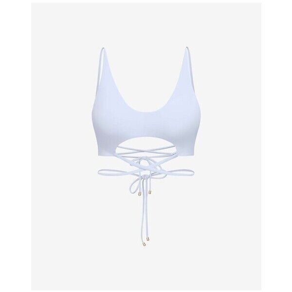 Promees Góra od bikini Mari Top Bikini White Biały