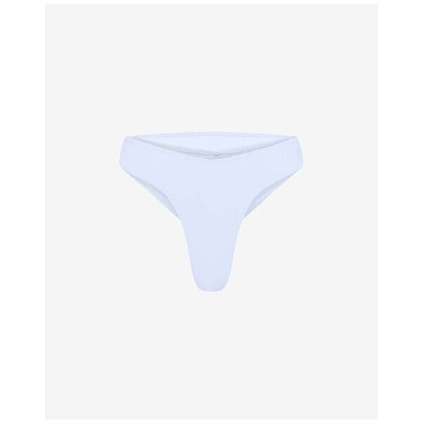 Promees Dół od bikini Ellen White Brazyliany Bikini Biały