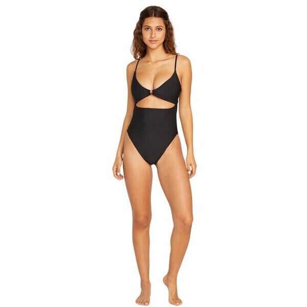 Volcom Strój kąpielowy Simply Seamless Czarny