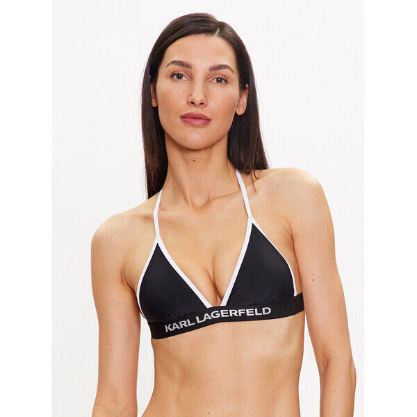 KARL LAGERFELD Góra od bikini 230W2234 Czarny