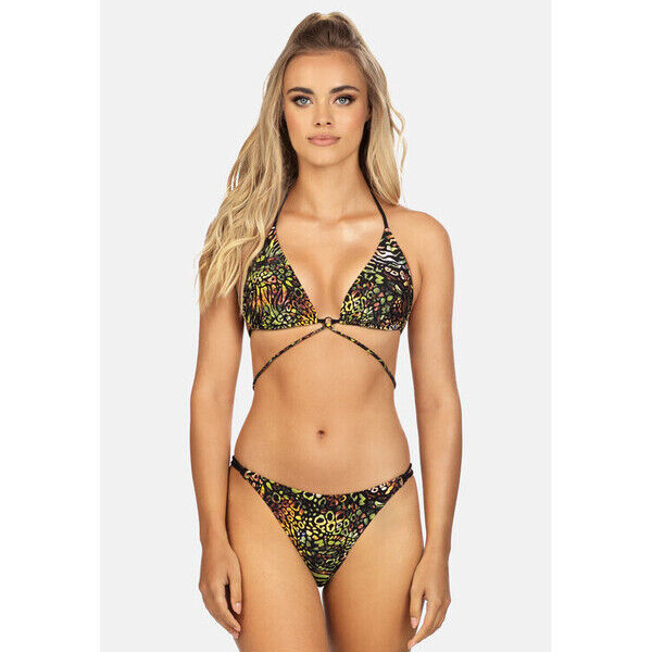 Miss Lou Bikini ML003 Brązowy