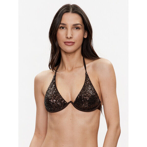 Guess Góra od bikini E3GJ01 KBMV0 Brązowy