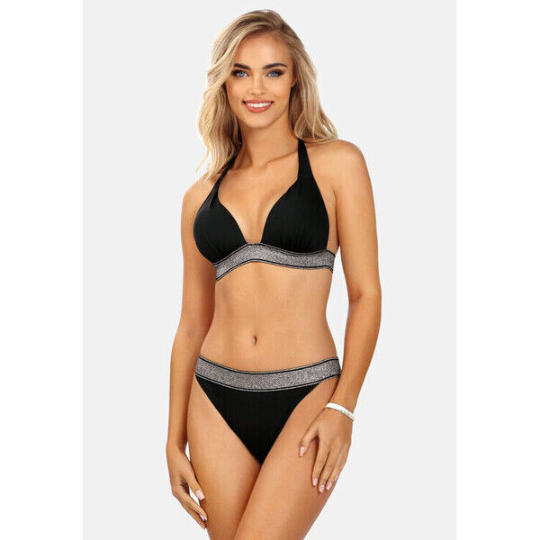 Miss Lou Bikini ML018 Czarny