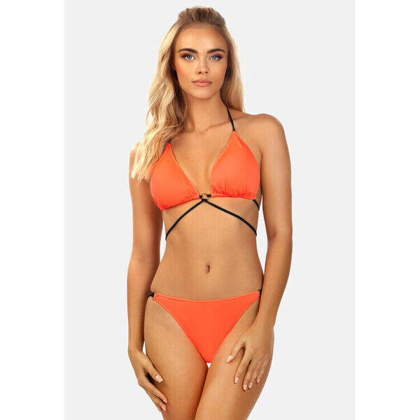 Miss Lou Bikini ML003 Pomarańczowy