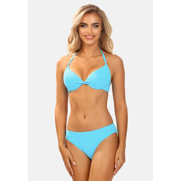 Miss Lou Bikini ML008 Niebieski