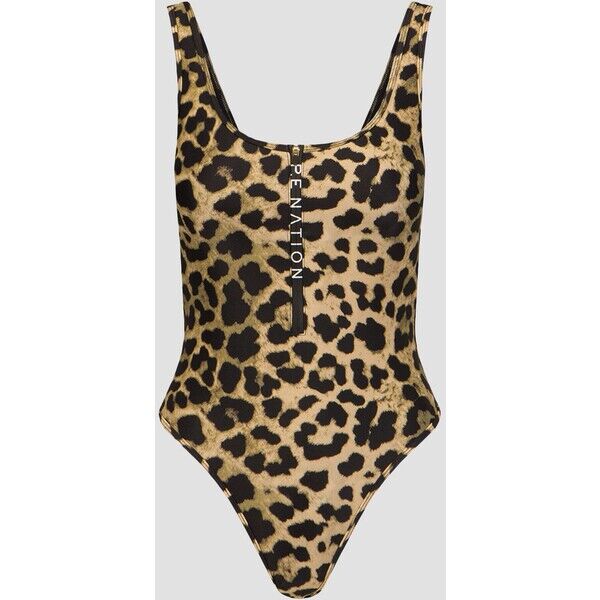 Jednoczęściowy strój kąpielowy PE Nation Valley One Piece 23PE1E173-q1-olive-animal-print 23PE1E173-q1-olive-animal-print