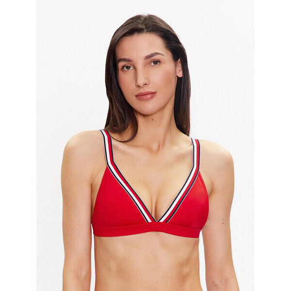Tommy Hilfiger Góra od bikini UW0UW04101 Czerwony