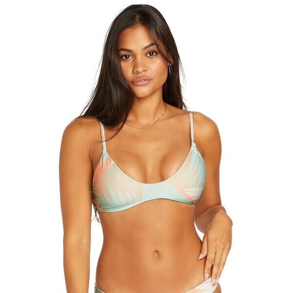 Volcom Góra od bikini Palm Shell Scoop Bikini Top Kolorowy