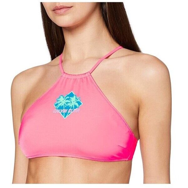 Calvin Klein Góra od bikini KW0KW01038 Różowy