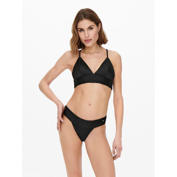 ONLY Góra od bikini 15223709 Czarny