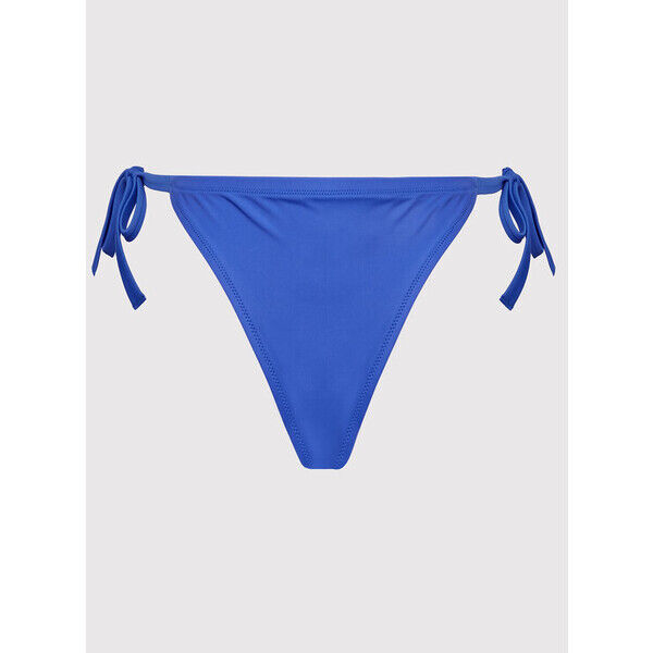 Calvin Klein Swimwear Dół od bikini KW0KW01863 Niebieski