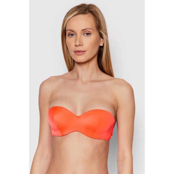 Guess Góra od bikini E2GJ52 MC044 Pomarańczowy