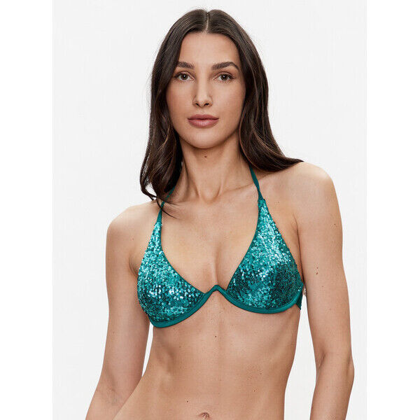 Guess Góra od bikini E3GJ01 KBMV0 Turkusowy