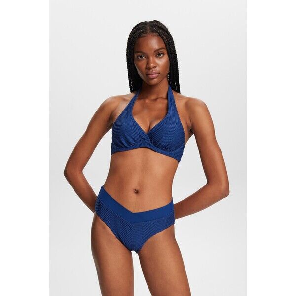 Esprit Z recyklingu: fakturowana góra od bikini z fiszbinami 083EF1A302_415
