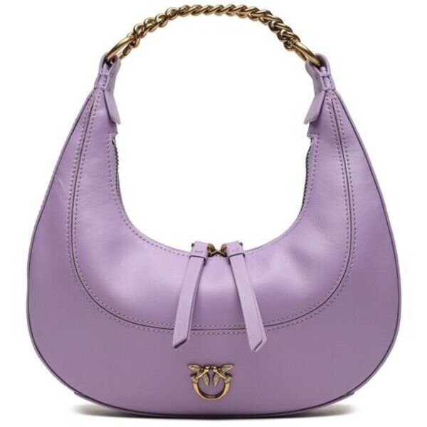 Pinko Torebka Brioche Hobo Mini AI 23-24 PLTT 101433 A0QO Fioletowy