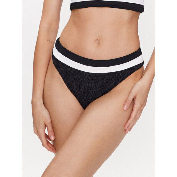 Seafolly Dół od bikini Slice Of Splice 40697-990 Czarny