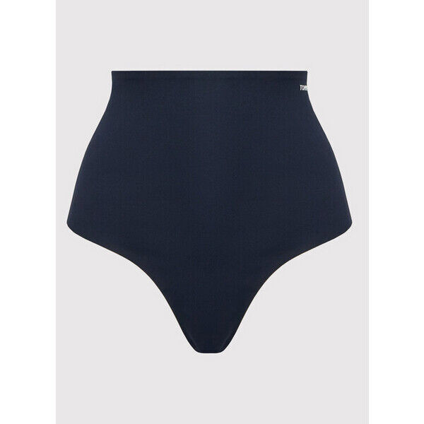 Tommy Hilfiger Curve Dół od bikini UW0UW03367 Granatowy