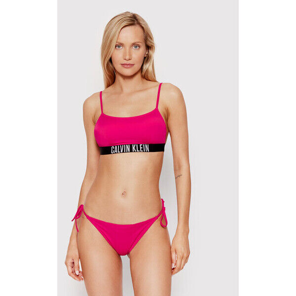 Calvin Klein Swimwear Dół od bikini KW0KW01724 Różowy