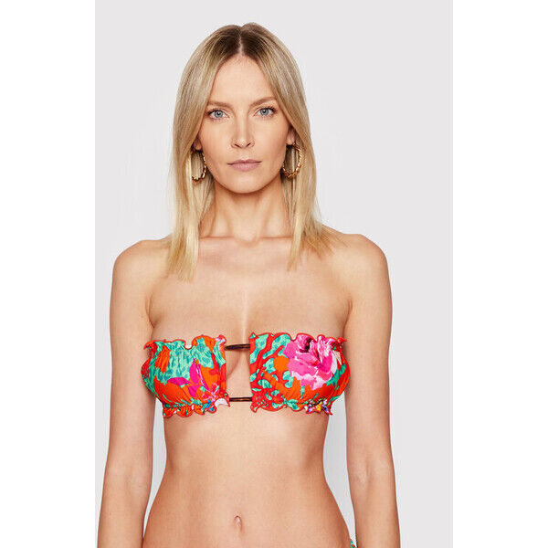 Guess Góra od bikini E2GJ34 MC04R Pomarańczowy