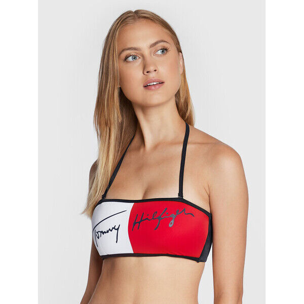 Tommy Hilfiger Góra od bikini Fixed UW0UW03362 Kolorowy