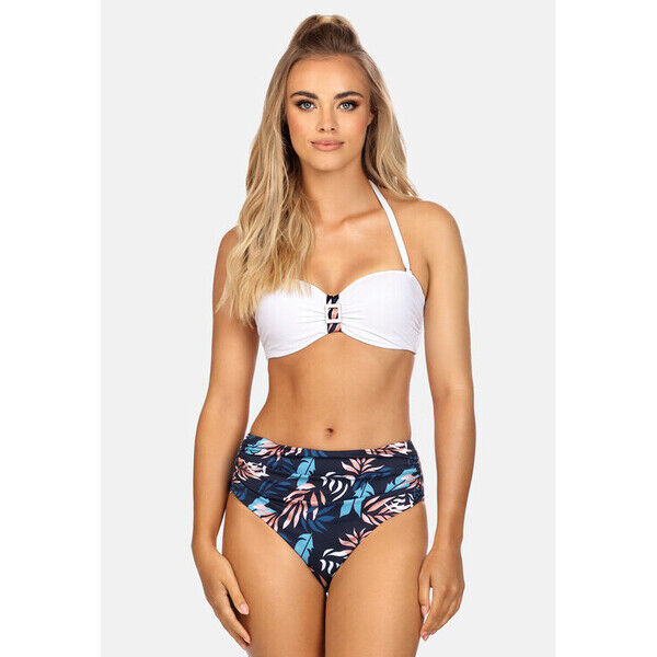 Miss Lou Bikini ML040 Biały