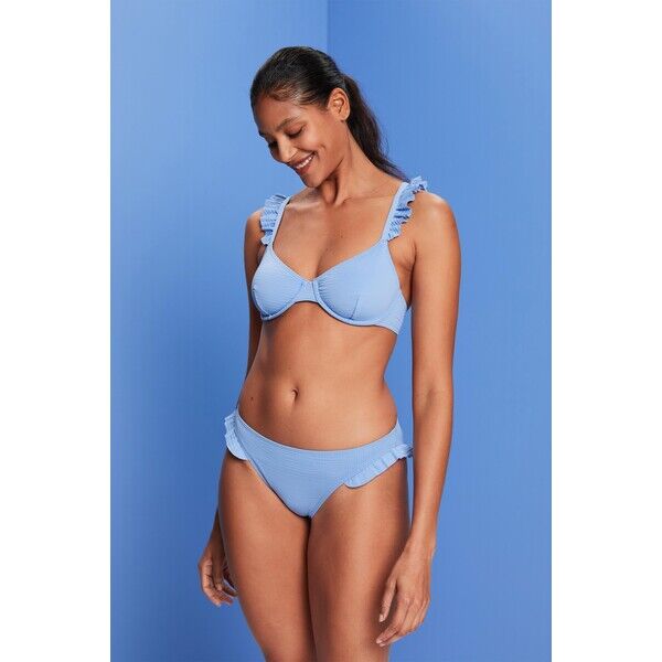Esprit Z recyklingu: marszczony dół od bikini 053EF1A337_445