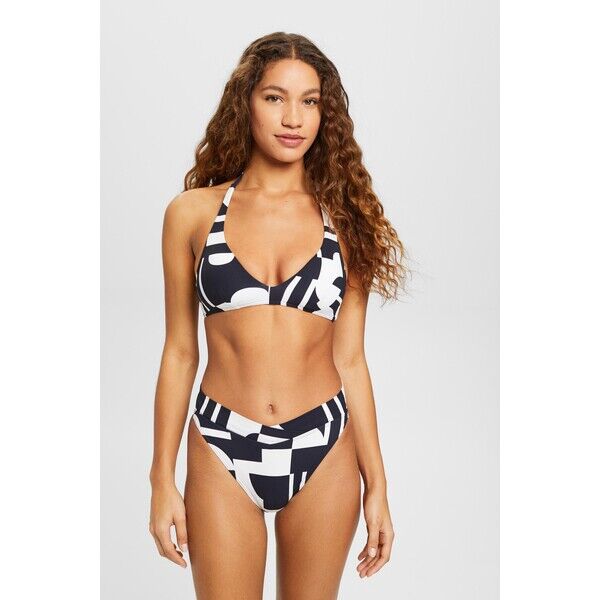 Esprit Dół od bikini z nadrukiem retro 013EF1A306_003