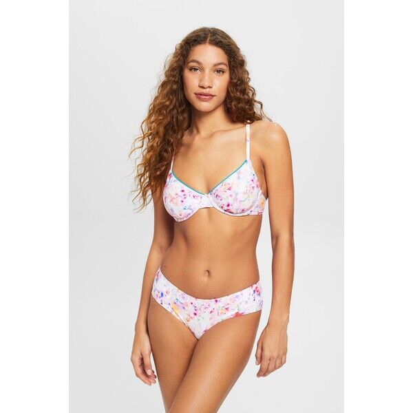 Esprit Dół od bikini w stylu biodrówek z kwiatowym nadrukiem 023EF1A307_457