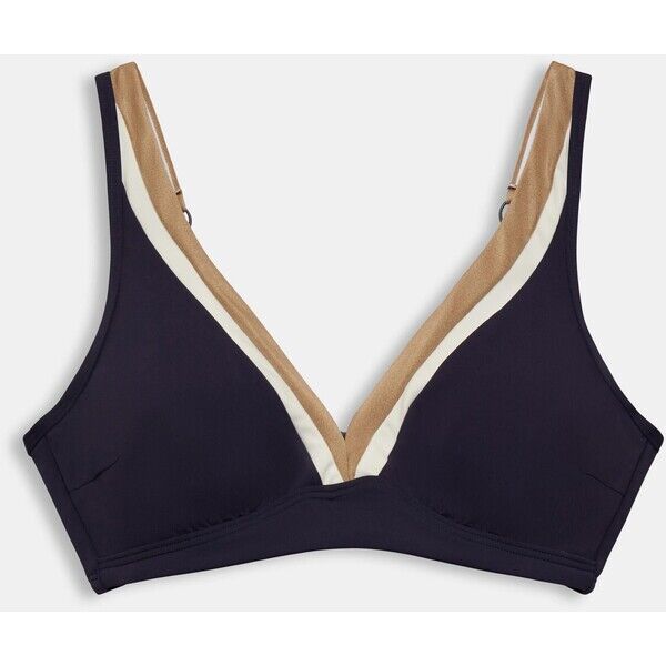 Esprit Trzykolorowa góra od bikini, duże rozmiary 993EF1A315_400